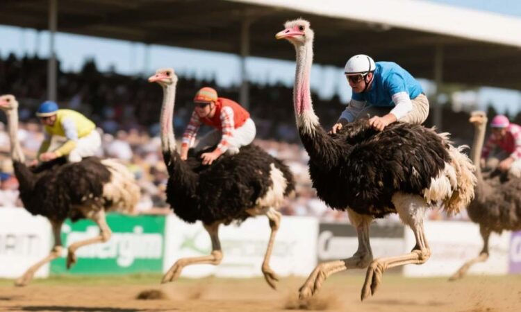 Ostrich Racing: Sensasi Balap Burung Unta yang Memikat
